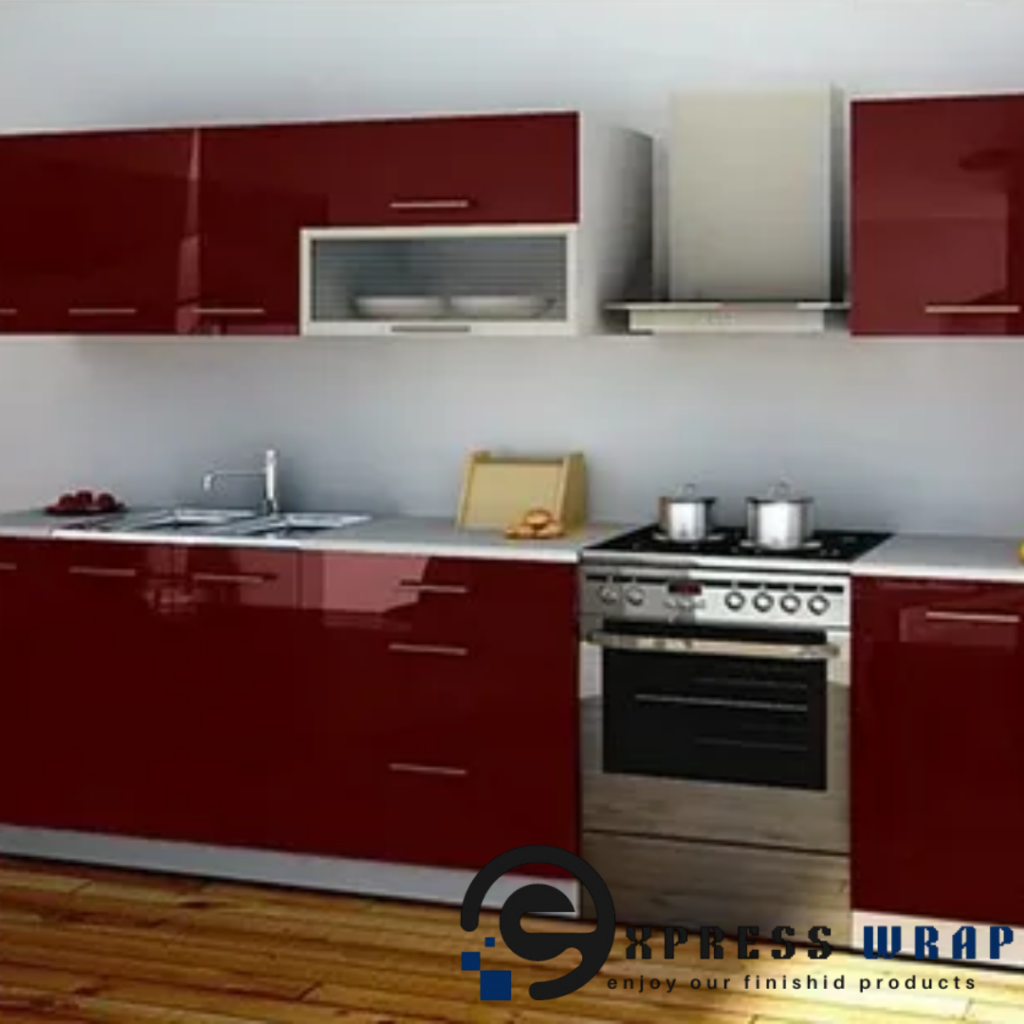 Kitchen Vinyl Wrapping