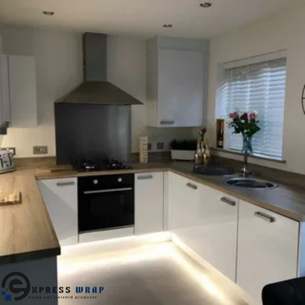 Kitchen Wrap Organizer