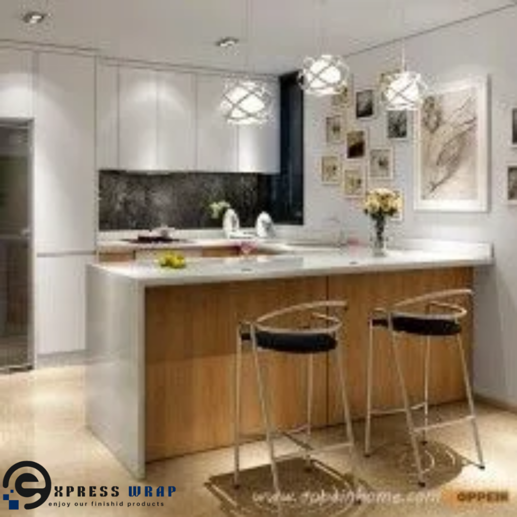 Kitchen Unit Vinyl Wrap