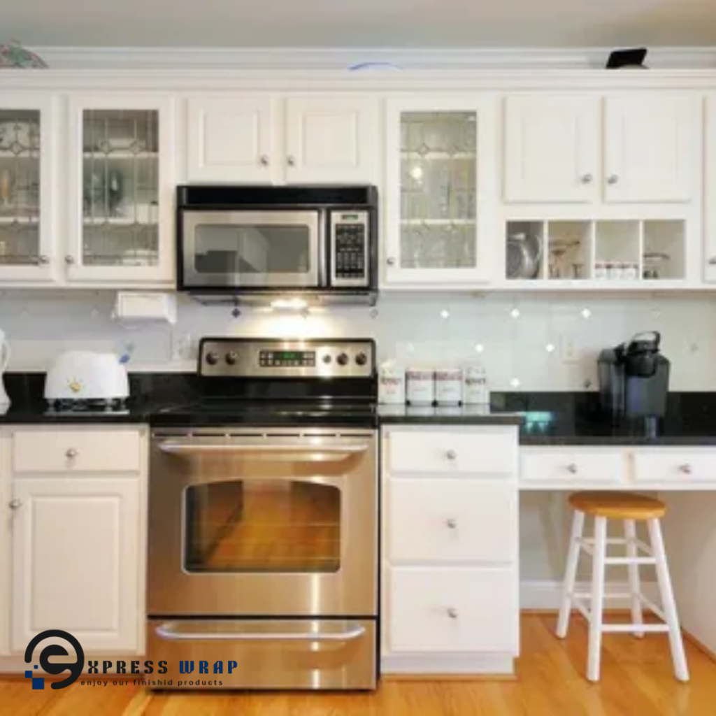 Kitchen Cabinet Wrapping