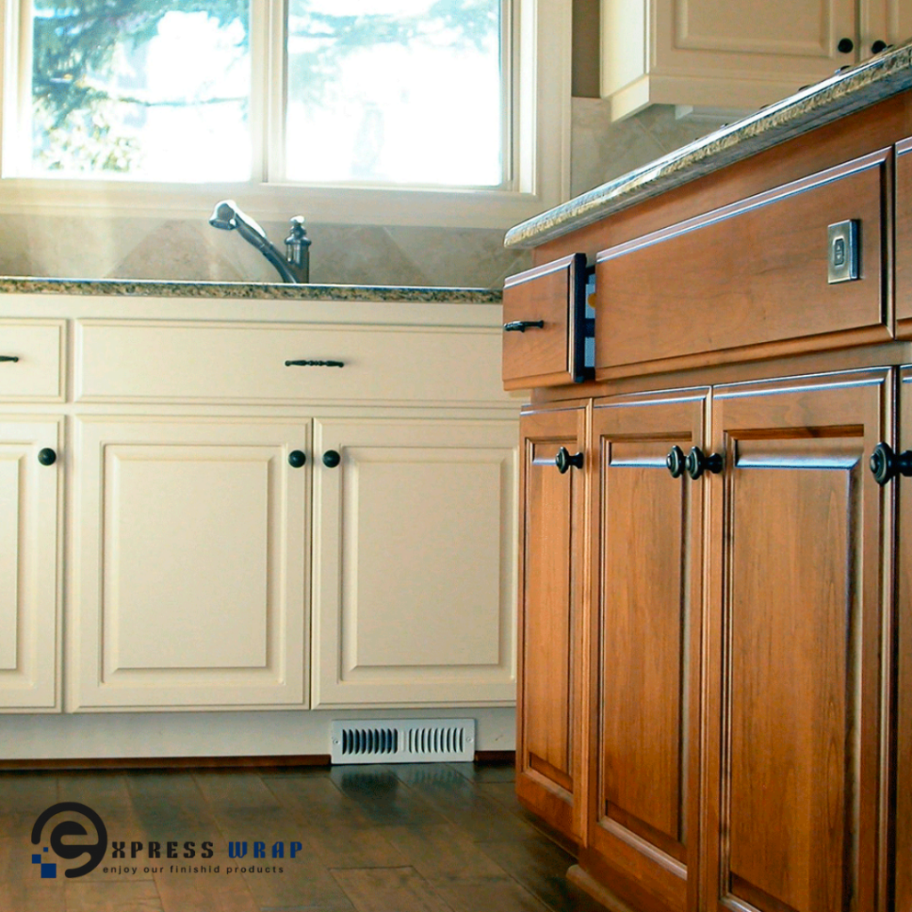 Kitchen Cabinet Wrapping