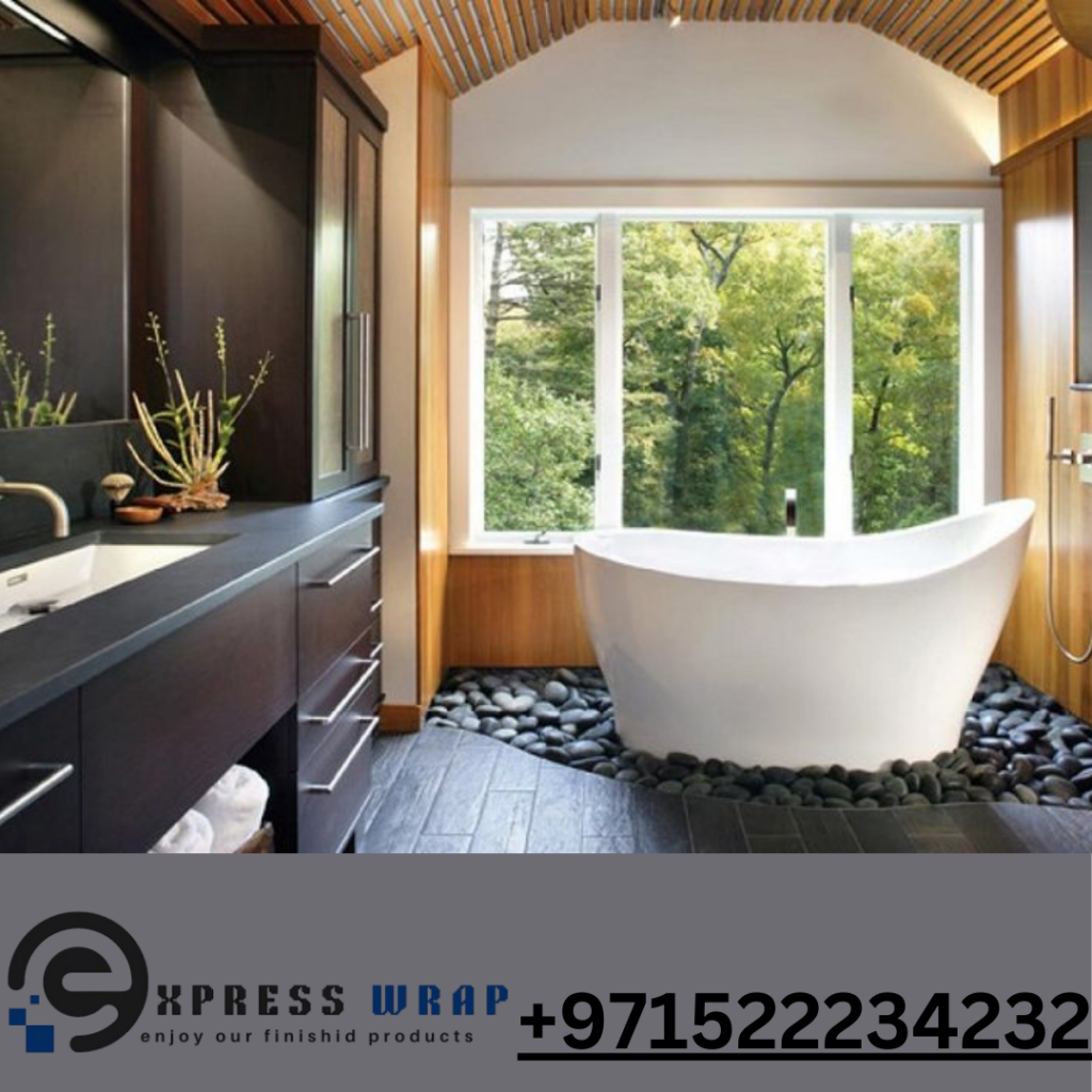 Bathroom Vinyl Wrapping